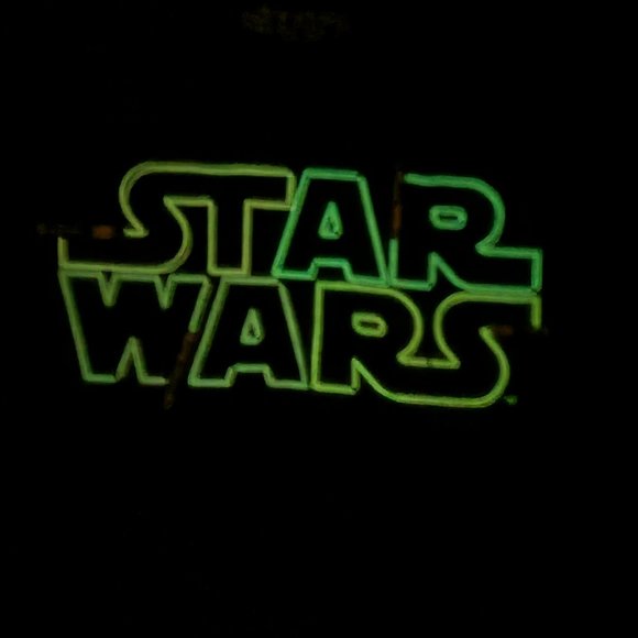 Her Universe Star Wars Lightsaber Light Up T-Shirt - Picture 3 of 5